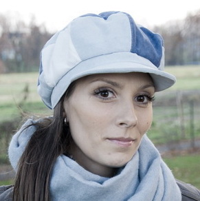 Women's sewn hat W4-B10426D