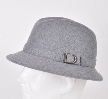 Men's classic hat 050360A gray 56