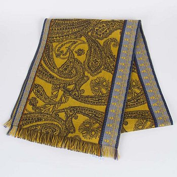 Winter scarf 18H142048 yellow