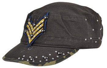 Women's cap 1023512H brown 58