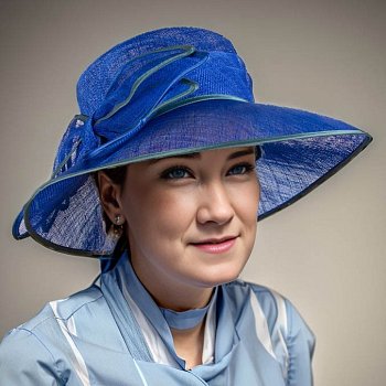 Derby hat 13257 blue