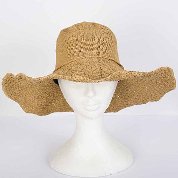 Women's summer hat 19882HA beige