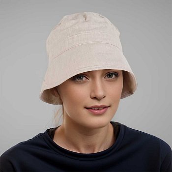 Women's bucket hat 246402HH beige 56