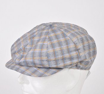 Men's summer flat cap 9708-7-7833