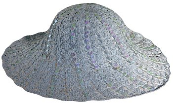 Garden beach hat 7002 Light blue