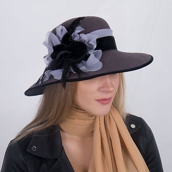 Women's hat 2130HAT grey