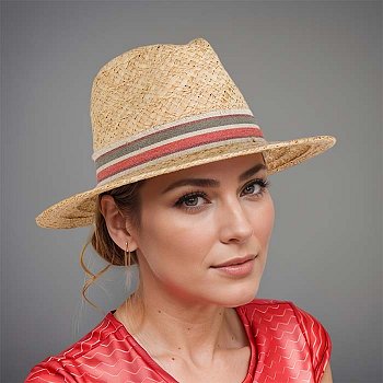 Women's straw hat 23024