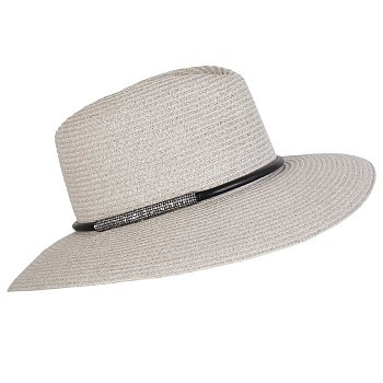 Women's summer hat 23153 gray