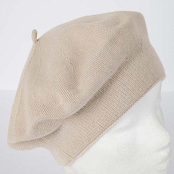 Cotton beret 240672HB
