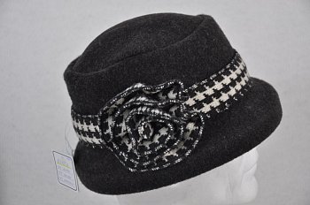 Okaria hat brown melange