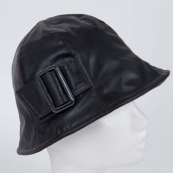 Fabric hat W3-A10195 brown 58