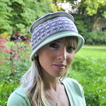 Luminet cotton hat green