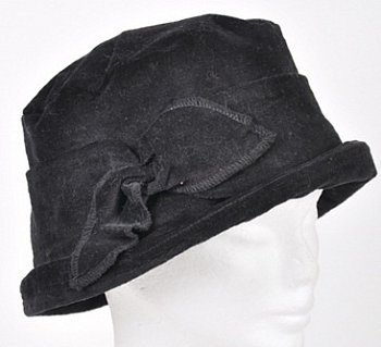 Fabric hat LV-866 black