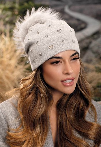 Luxury Oreban hat gray