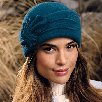 Women’s hat Ajlana blue