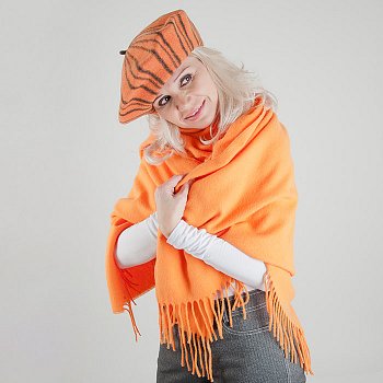 Women's winter scarf 4406