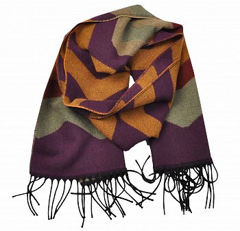 Women's winter scarf 25451
