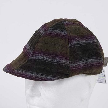 Men's flat cap 116351HH olive 57