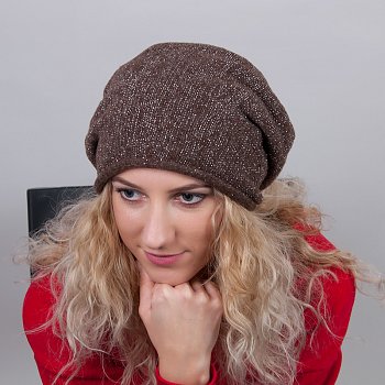 Frelux women's beret Brown