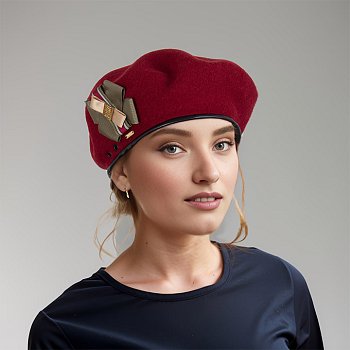 Women's beret Gopla Red