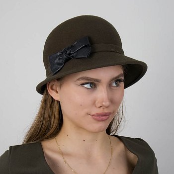 Women's hat 19879A green