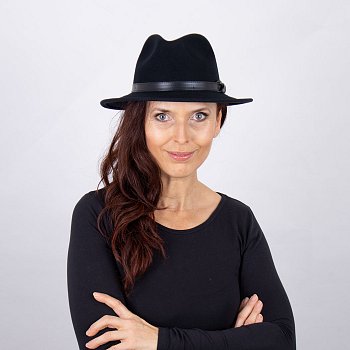 Women's hat 21888 black 57