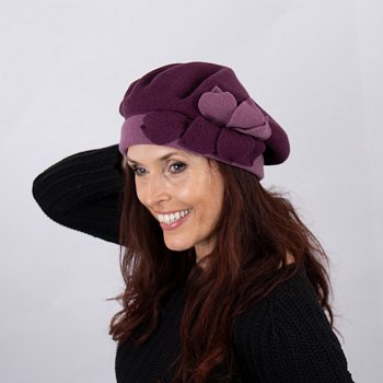 Women's beret Fialeri