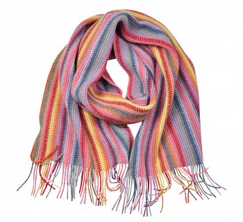 Winter knitted scarf 8-SMC