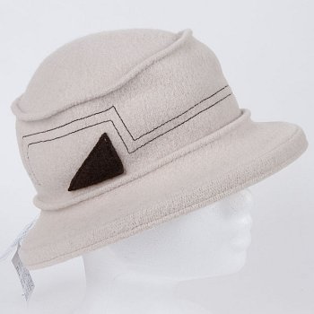 Osamba women's wool hat beige