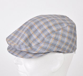 Men's summer flat cap 9708-5-7833 gray 56