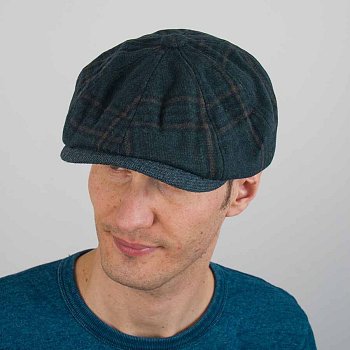 Woolen flat cap 244861HH 