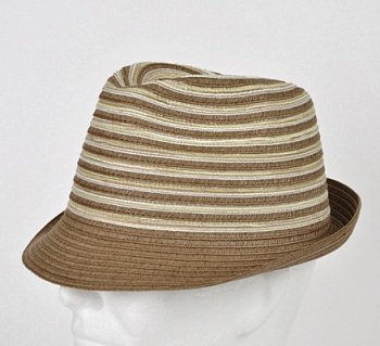 men's summer hat 15138 brown 59