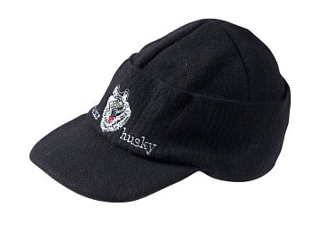 Men's winter cap Husky black