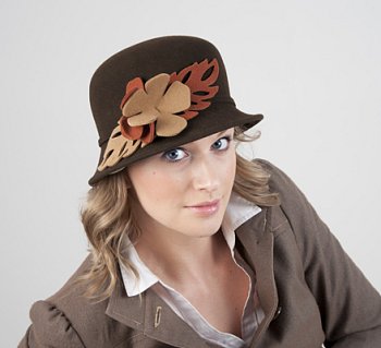 Women's hat 5310 brown 56
