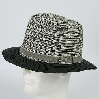 men's summer hat 12374 gray 61