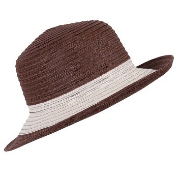 Women's hat 18163 Brown