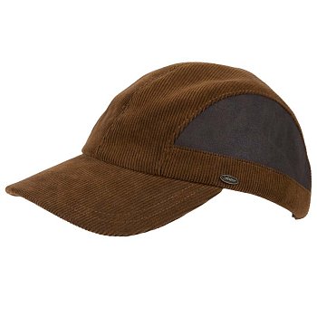 Men's cap 6318-171-7-P1048 brown 57