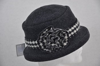 Okaria hat gray melange