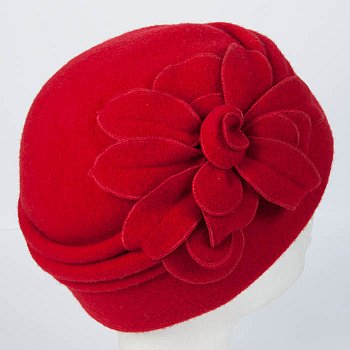 Women's Santa hat Brown