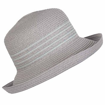 Women's summer hat 23166 gray
