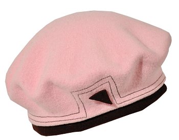 Firson wool beret pink
