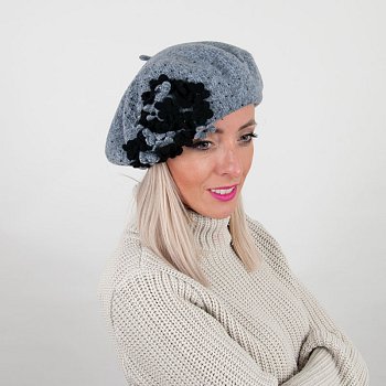 Women's beret Rafiseta Light blue