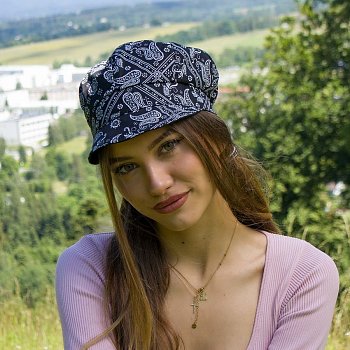 Women's double-sided cap 235542HH