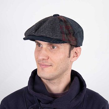 Flat cap 225101HH navy 60