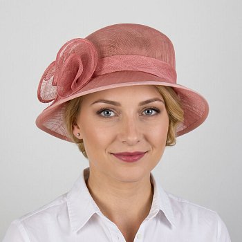 Derby hat 13412 old pink