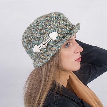 Women's hat sewn 6318-3192-4-609