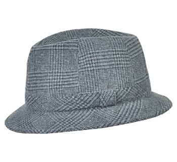 Men's sewn hat C-1-222B gray 61