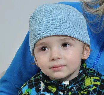 Dětská pletená čepice 4151