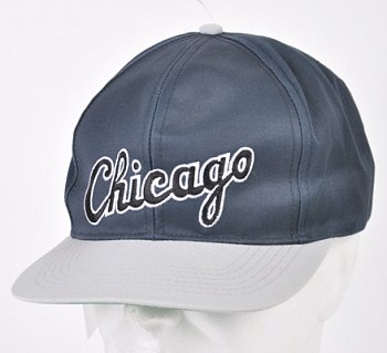 Summer men's cap 1422 navy / gray