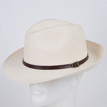 Men's hat 17060 cream 57